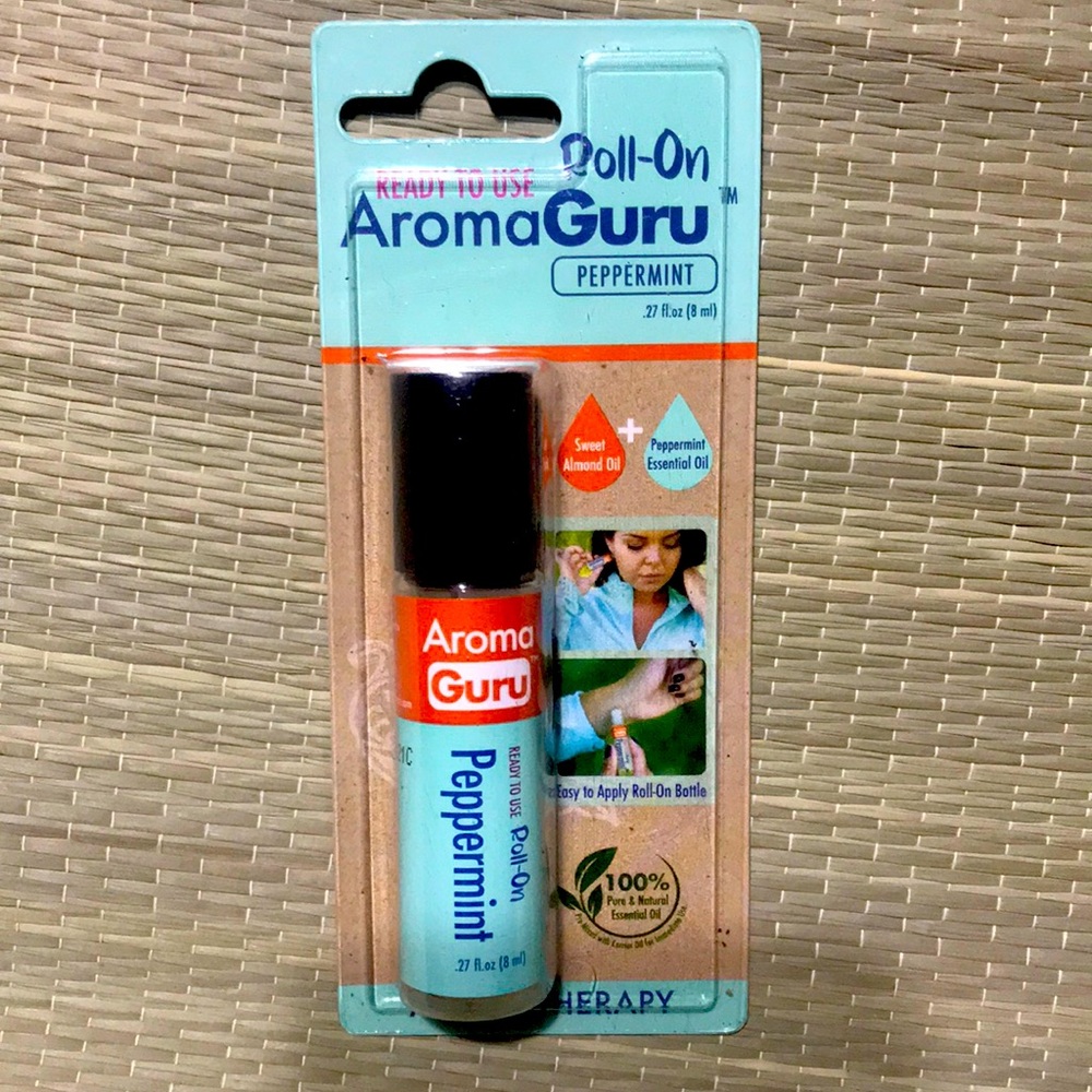 AromaGuru peppermint roll-on